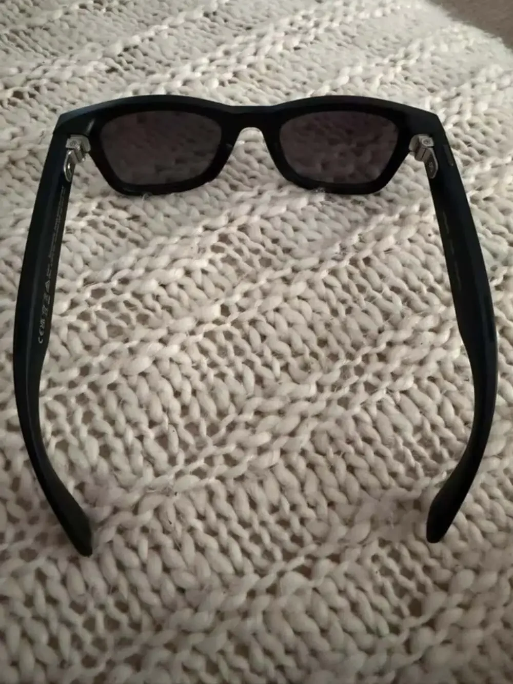 Ray-Ban Meta Wayfarer Gen 1 Smart Glasses, Matte Black, Polarized